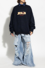 VETEMENTS NAVY BLUE Oversize sweater