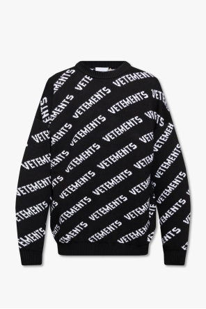 Sweater with logo od VETEMENTS
