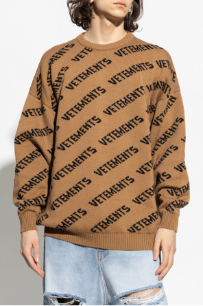 VETEMENTS Wełniany sweter