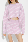 VETEMENTS PINK Sweater with logo
