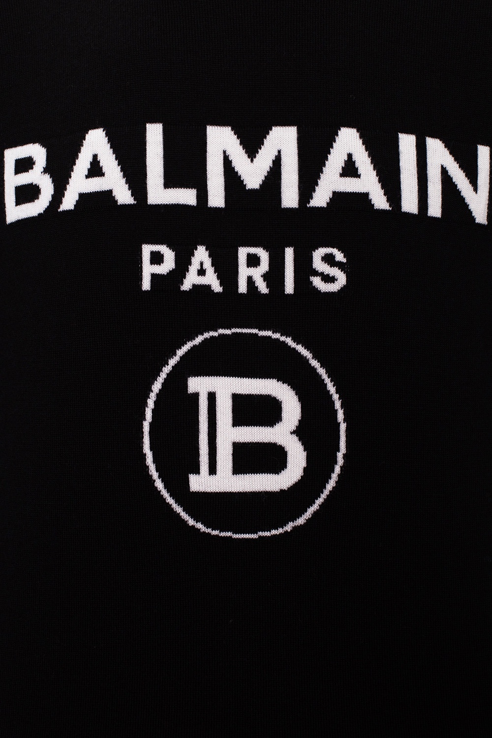 balmain logo sweater