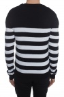 Balmain BLACK Striped sweater