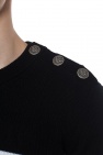 Balmain BLACK Striped sweater