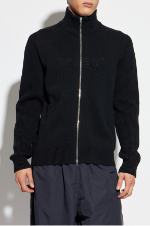 VETEMENTS Cardigan with a zipper