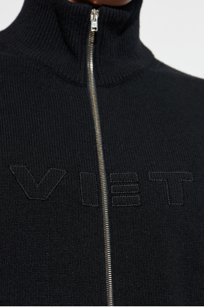 VETEMENTS Cardigan with a zipper