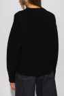 Ami Alexandre Mattiussi knitted two-tone sweater