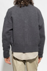Ami Alexandre Mattiussi GREY Cardigan with logo