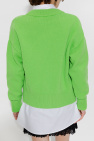 Ami Alexandre Mattiussi GREEN Wool cardigan