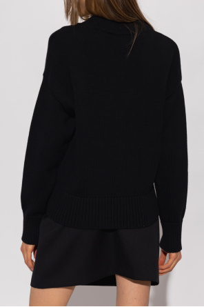 Ami Alexandre Mattiussi Cardigan with logo