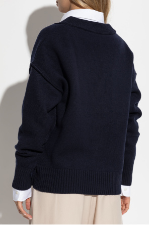 Ami Alexandre Mattiussi Wool Cardigan