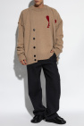 Ami Alexandre Mattiussi beige Wool Cardigan