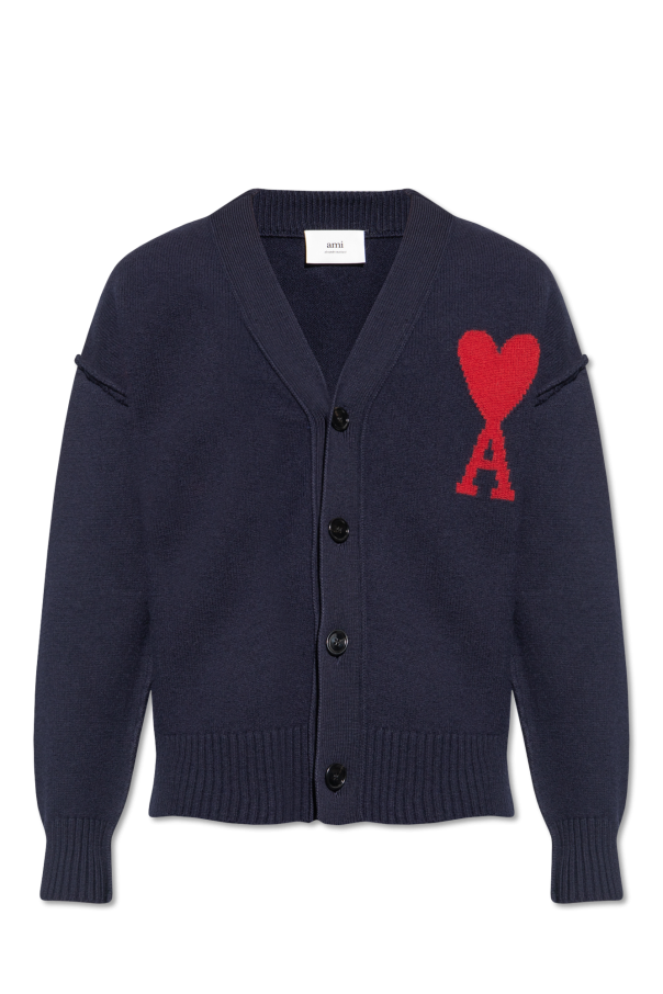 Ami Alexandre Mattiussi Wool cardigan