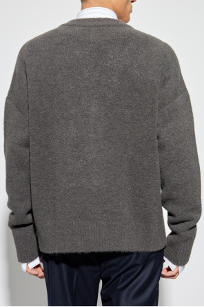 Ami Alexandre Mattiussi Cardigan with logo