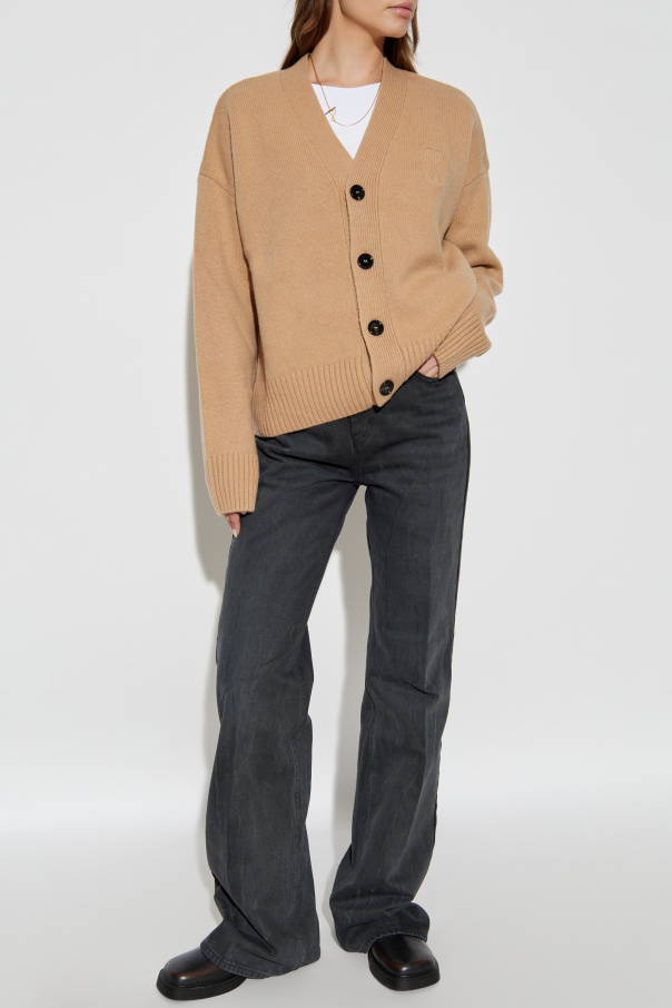 Ami Alexandre Mattiussi Wool Cardigan