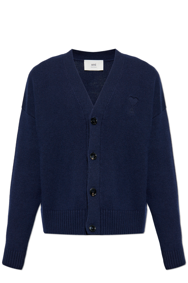 Ami Alexandre Mattiussi Wool Cardigan