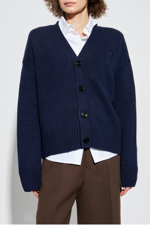 Ami Alexandre Mattiussi Wool Cardigan