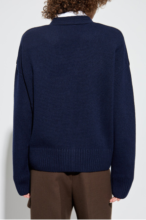 Ami Alexandre Mattiussi Wool Cardigan