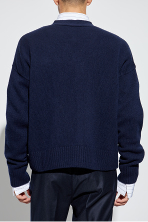 Ami Alexandre Mattiussi Wool Cardigan