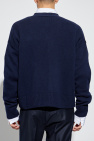 Ami Alexandre Mattiussi NAVY BLUE Wool Cardigan