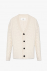 Ami Alexandre Mattiussi cream Wool cardigan