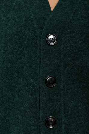 Ami Alexandre Mattiussi Cardigan with logo