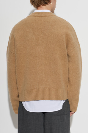 Ami Alexandre Mattiussi Cardigan with logo