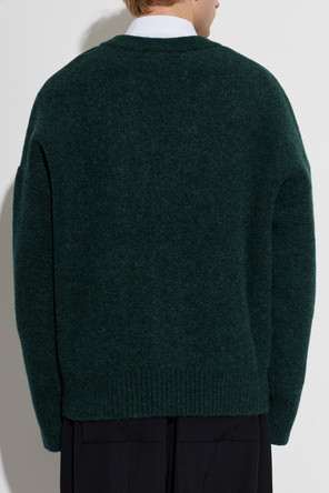 Ami Alexandre Mattiussi Cardigan with logo