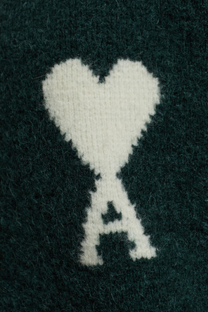 Ami Alexandre Mattiussi Cardigan with logo