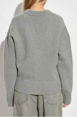 Ami Alexandre Mattiussi Cárdigan con logo