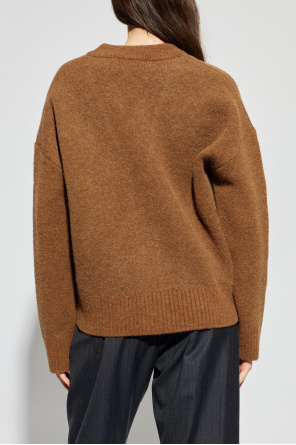 Ami Alexandre Mattiussi Cardigan with logo