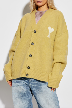 Ami Alexandre Mattiussi Cárdigan con logo