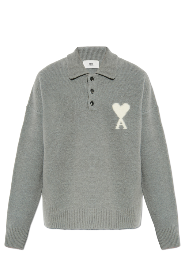 Sweater with logo od Ami Alexandre Mattiussi