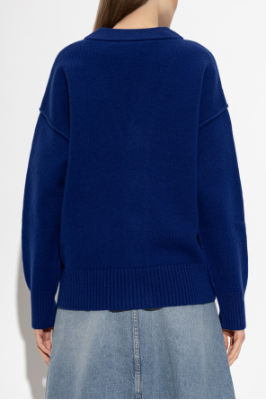 Ami Alexandre Mattiussi Wool cardigan