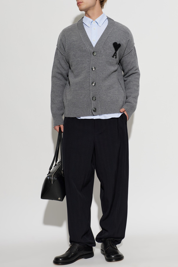 Ami Alexandre Mattiussi Wool cardigan