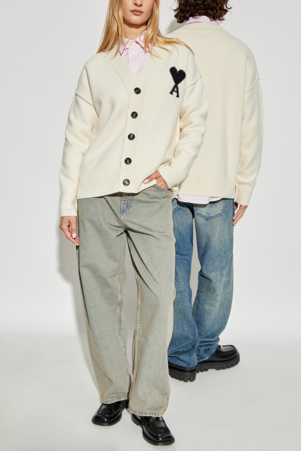 Ami Alexandre Mattiussi Wool cardigan