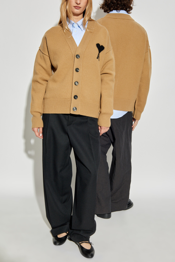 Ami Alexandre Mattiussi Wool cardigan