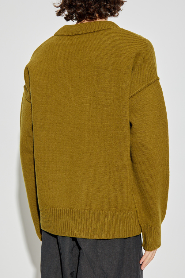Ami Alexandre Mattiussi Wool cardigan