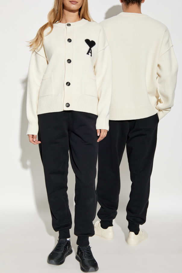 Ami Alexandre Mattiussi Wool cardigan