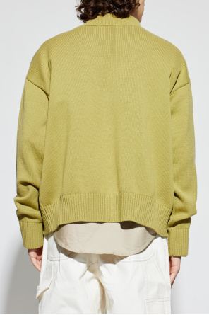 Ami Alexandre Mattiussi Cardigan with logo