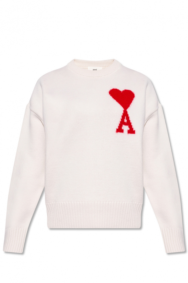 Ami Alexandre Mattiussi Wool sweater with logo