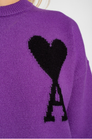 black fox sweatshirt Wool sweater Argyle-Druck with logo