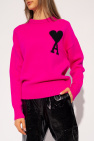 Ami Alexandre Mattiussi T-shirt met 'London'-print in roze