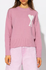 Ami Alexandre Mattiussi PINK Sweater with logo