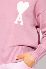Ami Alexandre Mattiussi PINK Sweater with logo