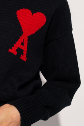 Ami Alexandre Mattiussi FRED PERRY logo-print cotton sweater