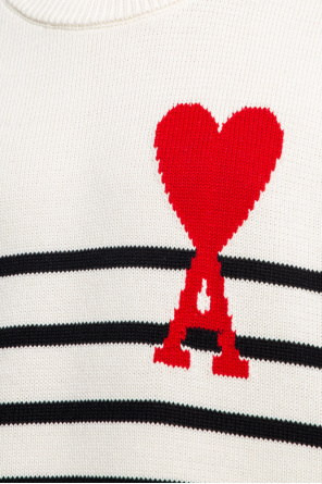 T-shirt coupe skinny à manches longues en tissu gaufré texturé Anthracite Sweater with logo