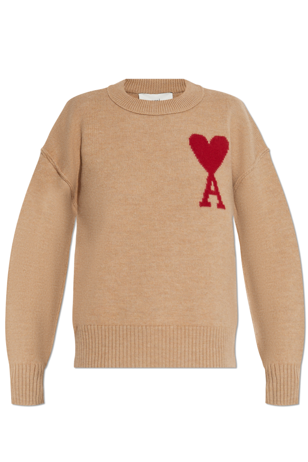 Ami Alexandre Mattiussi Wool sweater with logo