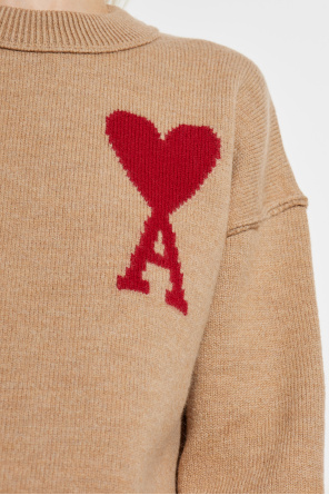 Ami Alexandre Mattiussi Wool sweater with logo