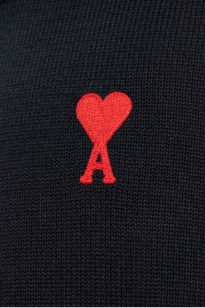 Ami Alexandre Mattiussi Bawełniany sweter  logo