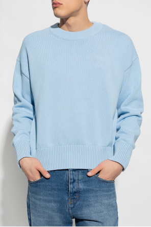 Ami Alexandre Mattiussi Cotton sweater with logo